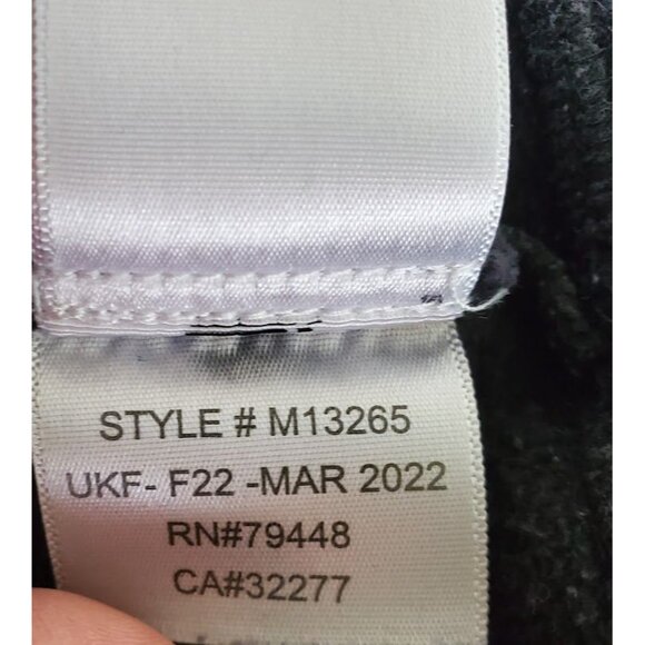 Marmot Mountain Works Hoodie XXL | Navy Blue Fleece-Lined Pullover | Recycled - Picture 5 of 6